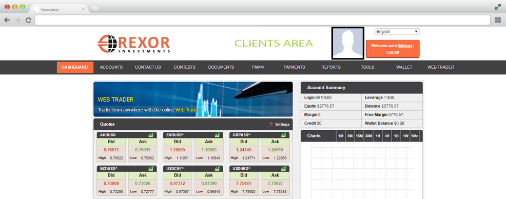 Social Trading by Rexor Investments